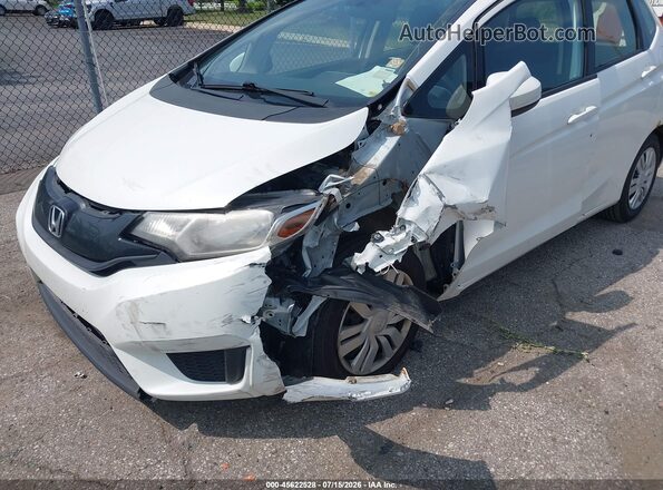 JHMGK5H50GX033666 2016 HONDA FIT White წინა ხედი