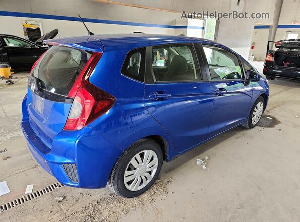 JHMGK5H51GS012290 2016 HONDA FIT Blue Rear right