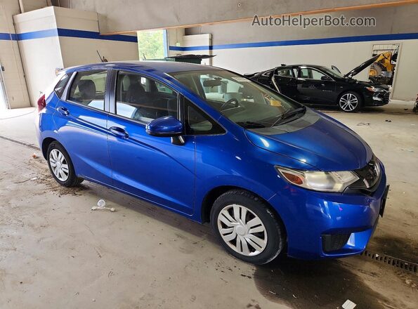 JHMGK5H51GS012290 2016 HONDA FIT Blue Front right