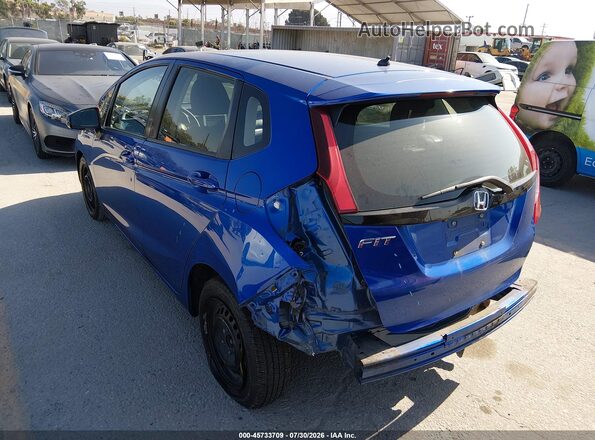 JHMGK5H52GS006644 2016 HONDA FIT Blue Tył lewy
