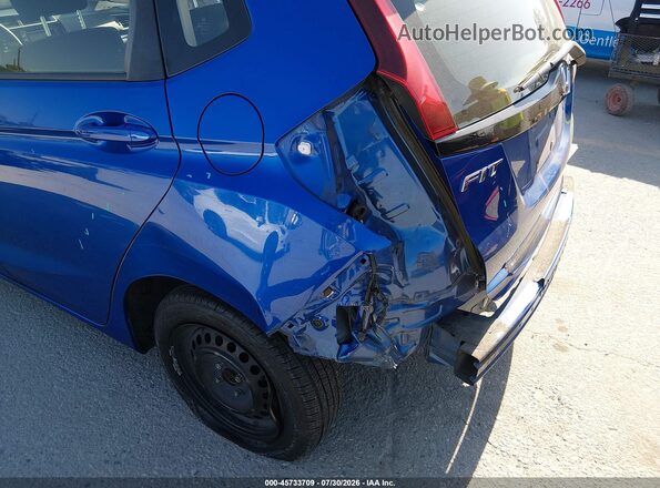 JHMGK5H52GS006644 2016 HONDA FIT Blue Widok z przodu