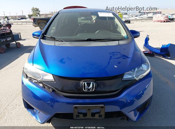 JHMGK5H52GS006644 2016 HONDA FIT Blue Widok wnętrza z tyłu