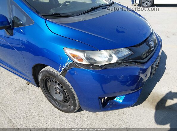 JHMGK5H52GS006644 2016 HONDA FIT Blue 
