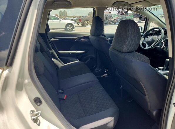 JHMGK5H54GS002420 2016 HONDA FIT White Rear seats view