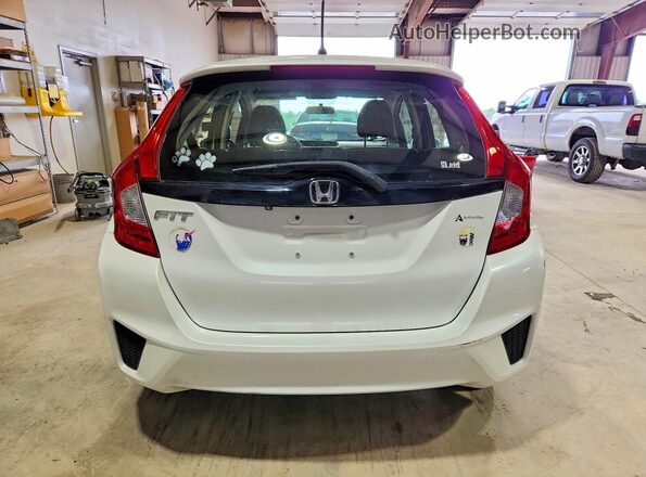 JHMGK5H57GS011547 2016 HONDA FIT White უკანა ხედი