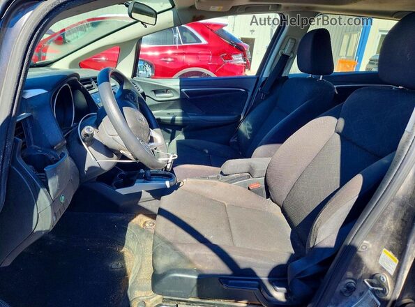 JHMGK5H71GS002893 2016 HONDA FIT Gray წინა სალონის ხედი