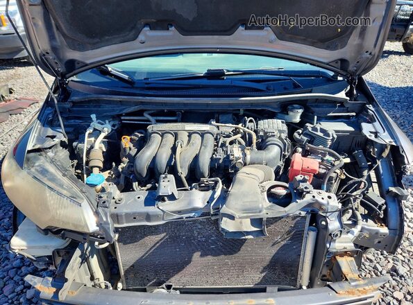 JHMGK5H71GS002893 2016 HONDA FIT Gray უკანა სალონის ხედი