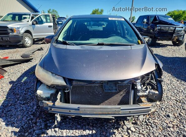 JHMGK5H71GS002893 2016 HONDA FIT Gray წინა ხედი