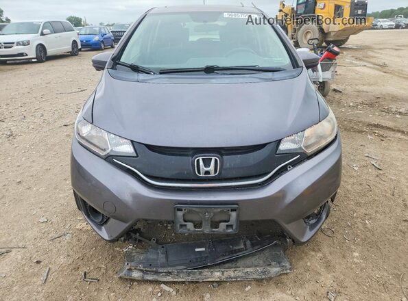 JHMGK5H71GS009942 2016 HONDA FIT Gray Vista frontal