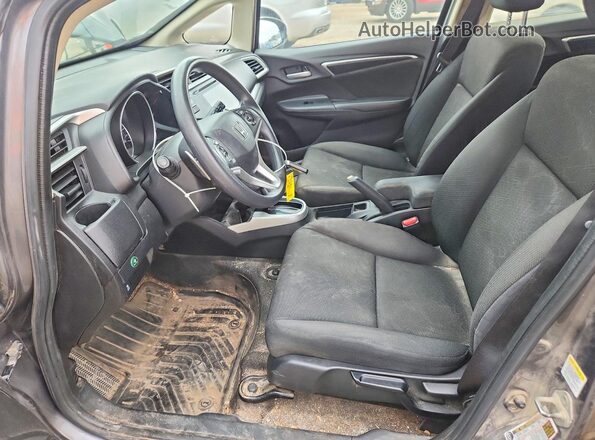 JHMGK5H71GS009942 2016 HONDA FIT Gray Vista interior delantera