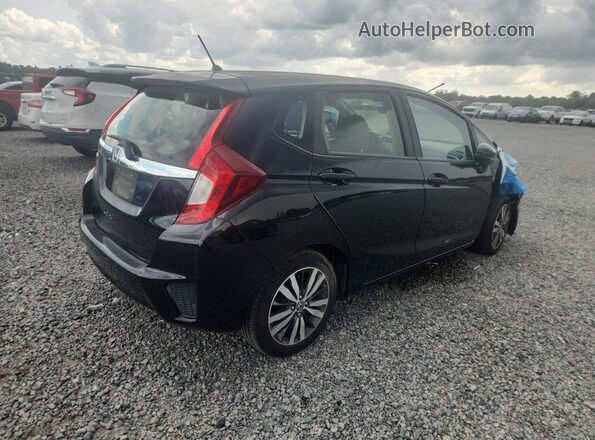 JHMGK5H72GS001364 2016 HONDA FIT Black Հետևի աջ