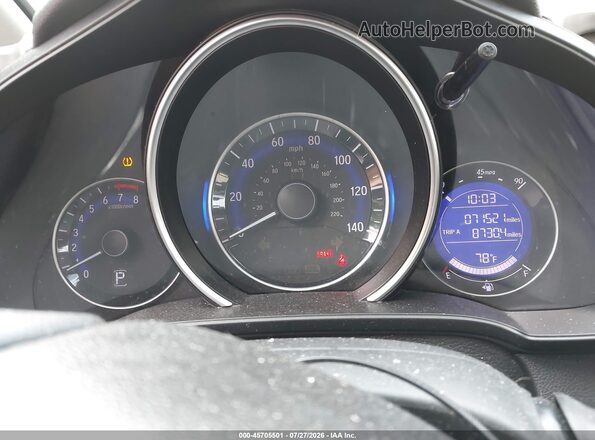 JHMGK5H73GS008758 2016 HONDA FIT Silver Vista de los asientos traseros