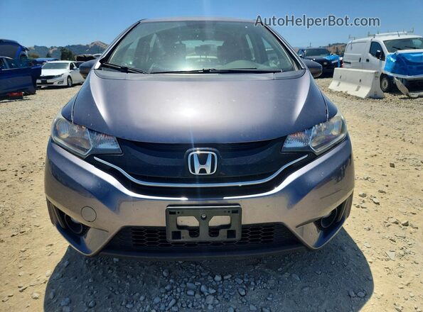 JHMGK5H75GX039352 2016 HONDA FIT Gray Widok z przodu