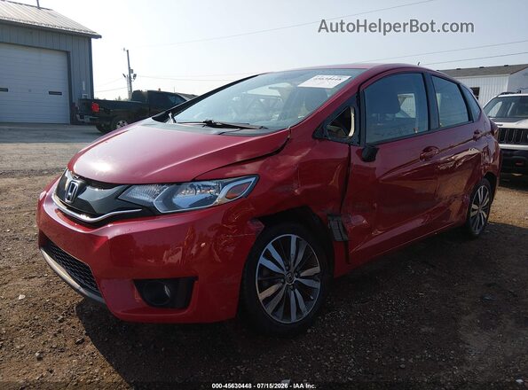 JHMGK5H76HS015012 2017 HONDA FIT Red წინა ხედი