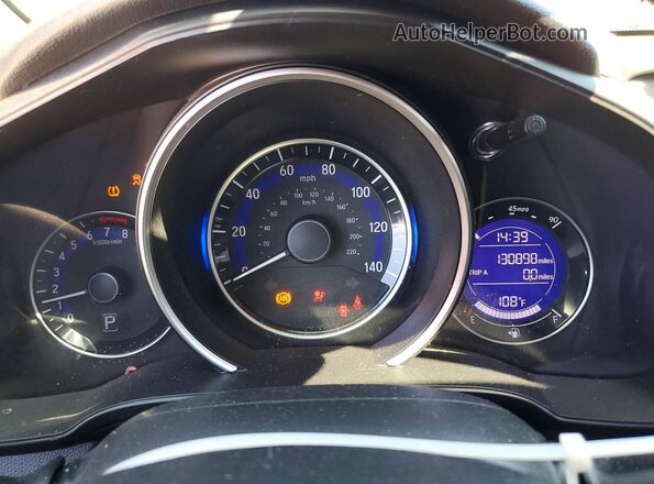 JHMGK5H77GS015115 2016 HONDA FIT Silver Вид щитка приладів