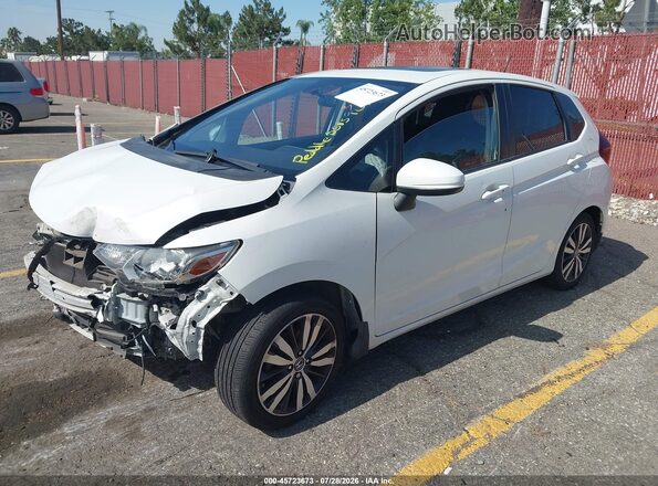 JHMGK5H79GS015505 2016 HONDA FIT White წინა მარცხენა ხედი სამი მეოთხედიდან
