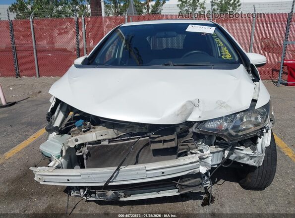 JHMGK5H79GS015505 2016 HONDA FIT White წინა ხედი