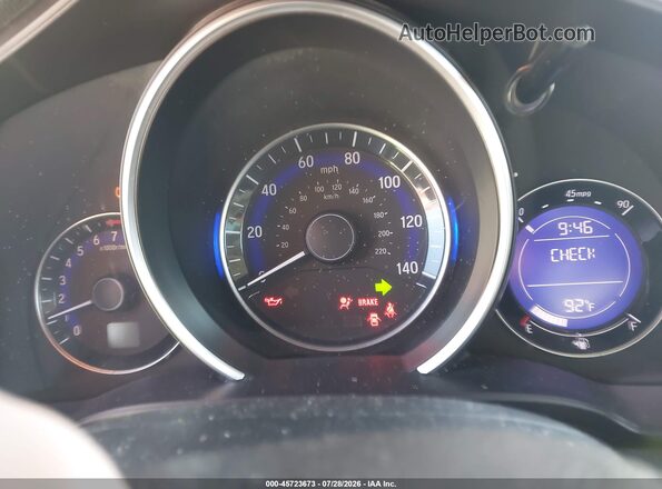 JHMGK5H79GS015505 2016 HONDA FIT White უკანა სავარძლების ხედი