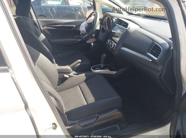 JHMGK5H79GS015505 2016 HONDA FIT White წინა სალონის ხედი
