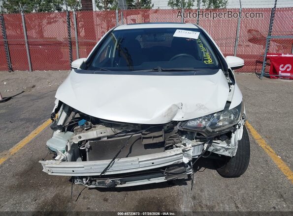 JHMGK5H79GS015505 2016 HONDA FIT White უკანა სალონის ხედი