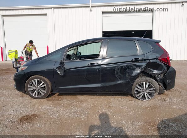 JHMGK5H7XGS008840 2016 HONDA FIT Black სალონის 360-გრადუსიანი ხედი
