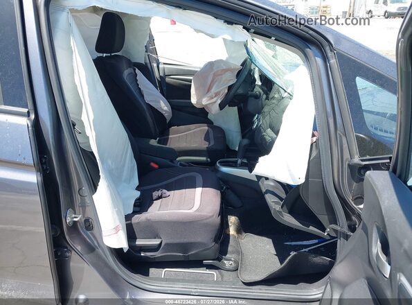 JHMGK5H7XHS000433 2017 HONDA FIT Gray Вид салону спереду