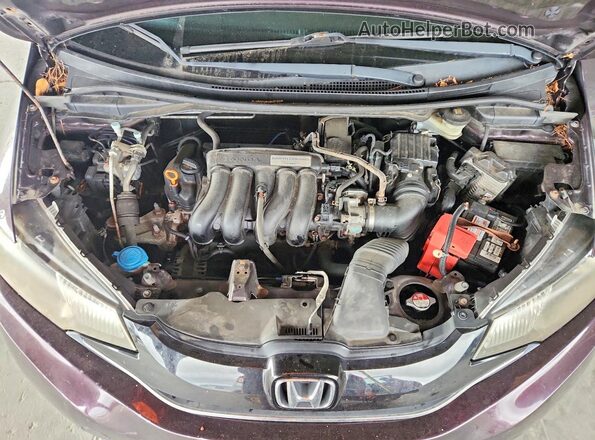 JHMGK5H82GS011983 2016 HONDA FIT Purple უკანა სალონის ხედი