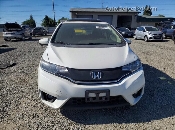 JHMGK5H84HS019990 2017 HONDA FIT White Widok z przodu