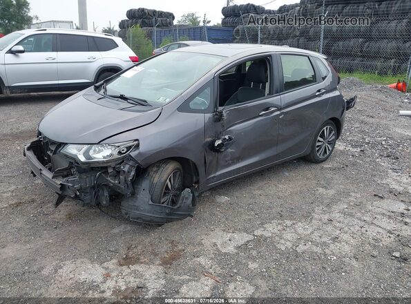 JHMGK5H9XGS014638 2016 HONDA FIT Gray Առջևի ձախ երեք քառորդ տեսարան
