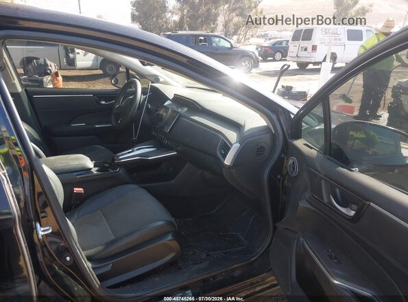 JHMZC5F10JC023689 2018 HONDA CLARITY Black Вид салону спереду
