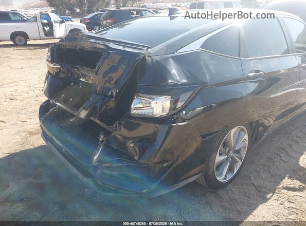 JHMZC5F10JC023689 2018 HONDA CLARITY Black Вид щитка приладів