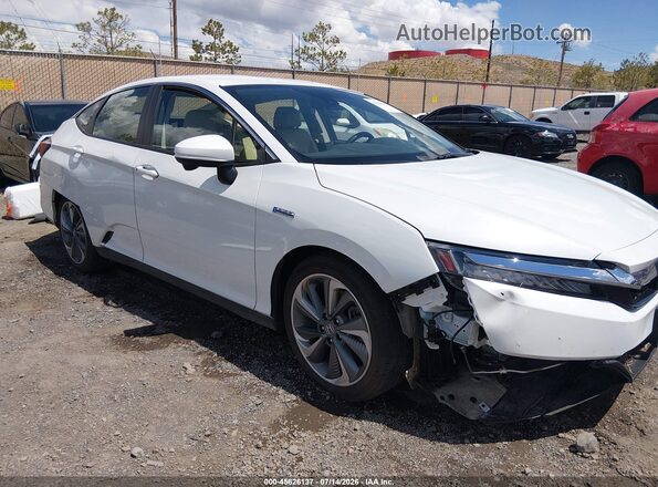 JHMZC5F10KC003976 2019 HONDA CLARITY White წინა ხედი