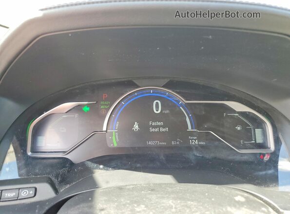 JHMZC5F11JC005637 2018 HONDA CLARITY White Սարքավորումների վահանակի տեսք