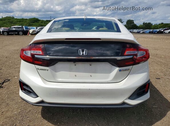 JHMZC5F11JC005637 2018 HONDA CLARITY White Հետևի տեսք