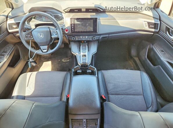 JHMZC5F12JC012743 2018 HONDA CLARITY Silver Առջևի վահանակի տեսք