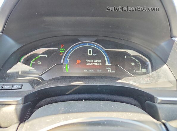 JHMZC5F12JC012743 2018 HONDA CLARITY Silver Սարքավորումների վահանակի տեսք