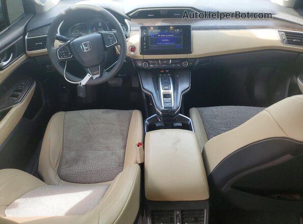 JHMZC5F13JC012802 2018 HONDA CLARITY White Вид панелі приладів