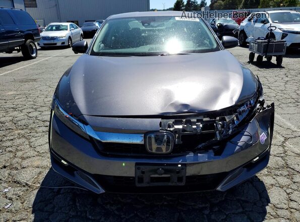 JHMZC5F13JC018843 2018 HONDA CLARITY Charcoal Вид спереду
