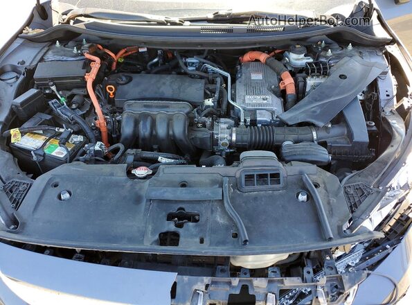 JHMZC5F13JC018843 2018 HONDA CLARITY Charcoal Вид задньої частини салону