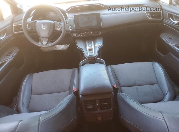 JHMZC5F14JC008631 2018 HONDA CLARITY Gray Widok deski rozdzielczej