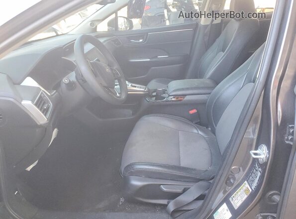 JHMZC5F14JC008631 2018 HONDA CLARITY Gray Widok wnętrza z przodu
