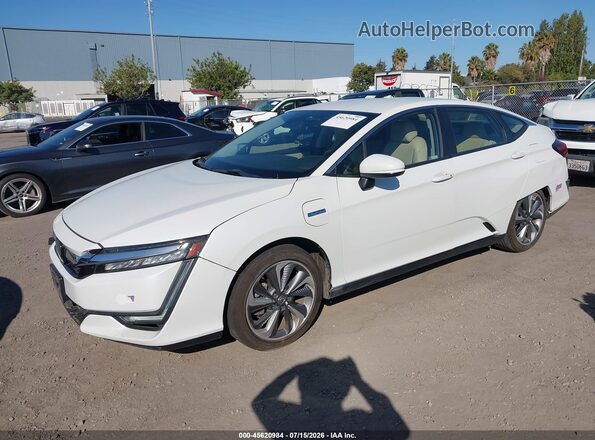 JHMZC5F14KC002961 2019 HONDA CLARITY White Vista tres cuartos delantera izquierda
