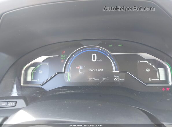 JHMZC5F14KC002961 2019 HONDA CLARITY White Vista de los asientos traseros