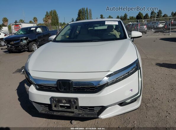 JHMZC5F14KC002961 2019 HONDA CLARITY White Vista del cuadro de instrumentos