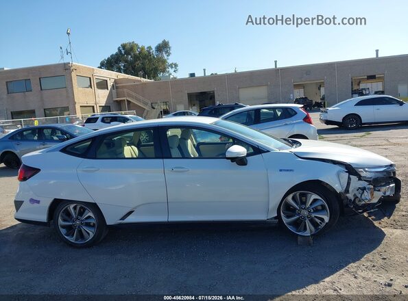 JHMZC5F14KC002961 2019 HONDA CLARITY White Vista interior trasera