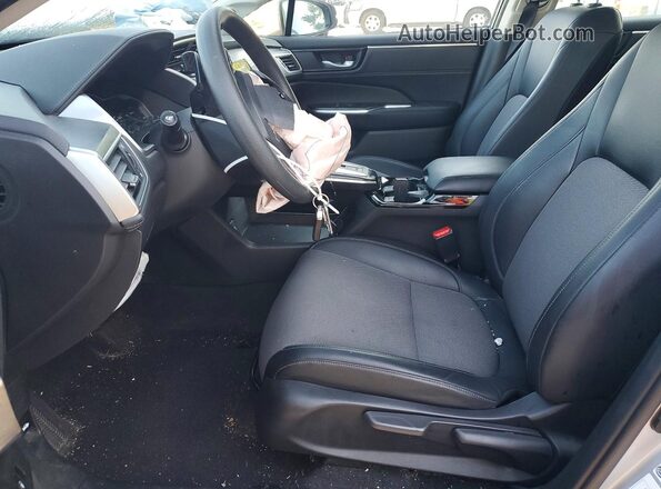 JHMZC5F14LC000841 2020 HONDA CLARITY Silver წინა სალონის ხედი