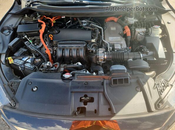 JHMZC5F15JC006614 2018 HONDA CLARITY Black Սալոնի հետևի տեսք