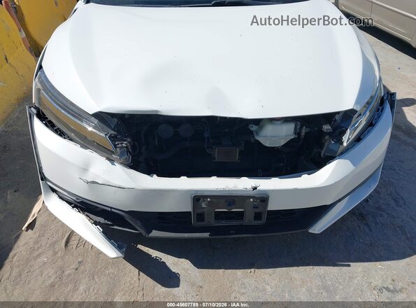 JHMZC5F15JC023896 2018 HONDA CLARITY White წინა ხედი