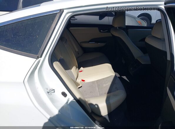 JHMZC5F15JC023896 2018 HONDA CLARITY White VIN კოდის სტიკერის ხედი