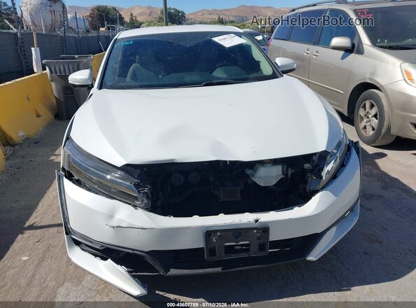 JHMZC5F15JC023896 2018 HONDA CLARITY White ხელსაწყოთა პანელის ხედი